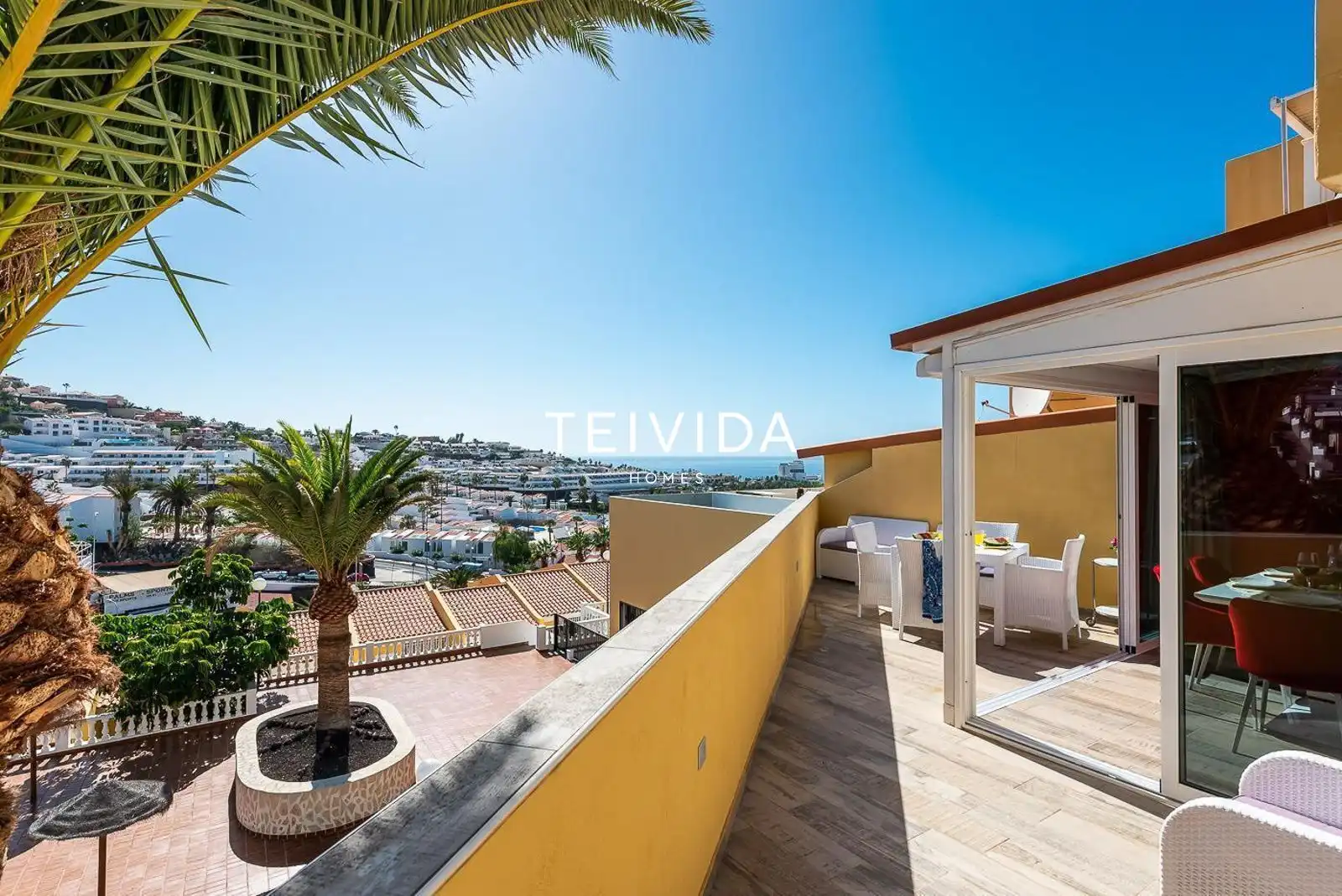 Terrace of Attic for sale in Adeje  with Swimming Pool, Furnished and Community pool