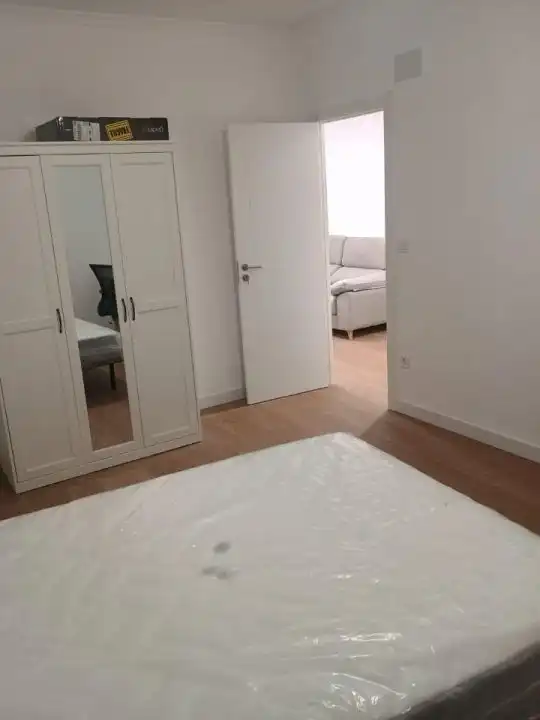 Bedroom of Flat for share in Ourense Capital   with Heating, Furnished and Balcony