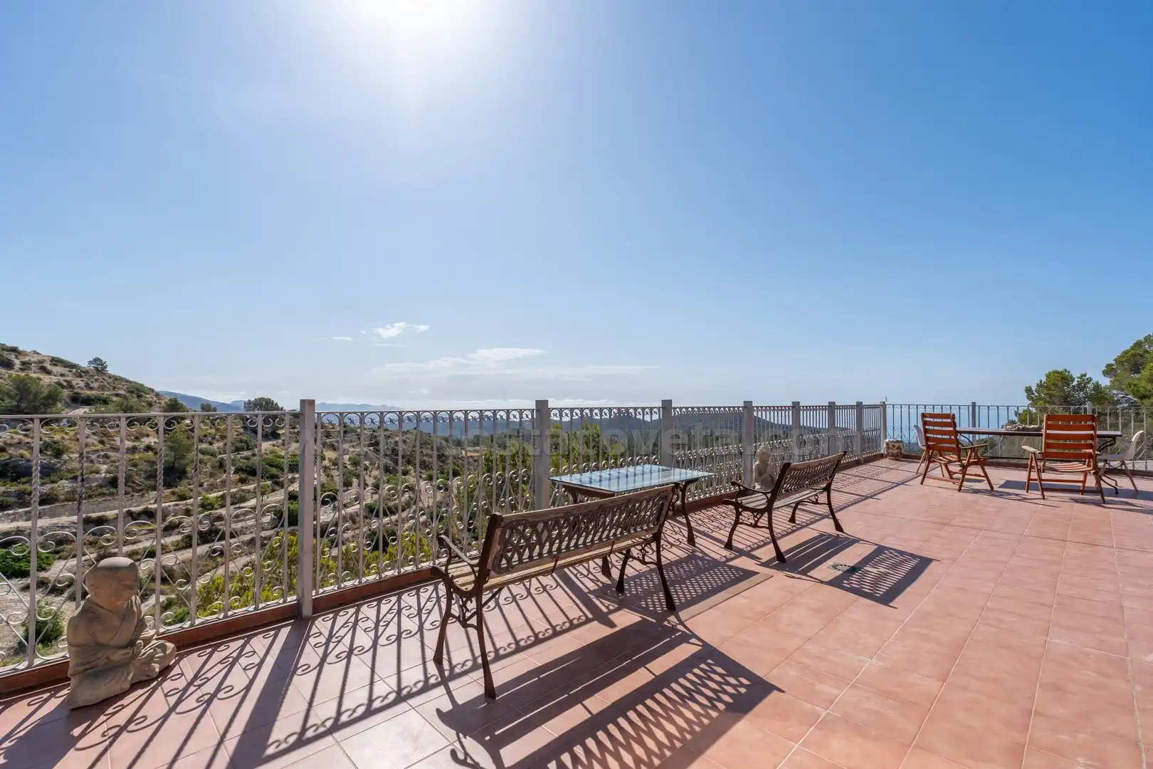 Terraza de Casa o chalet en venta en Relleu con Aire acondicionado, Jardín privado y Terraza