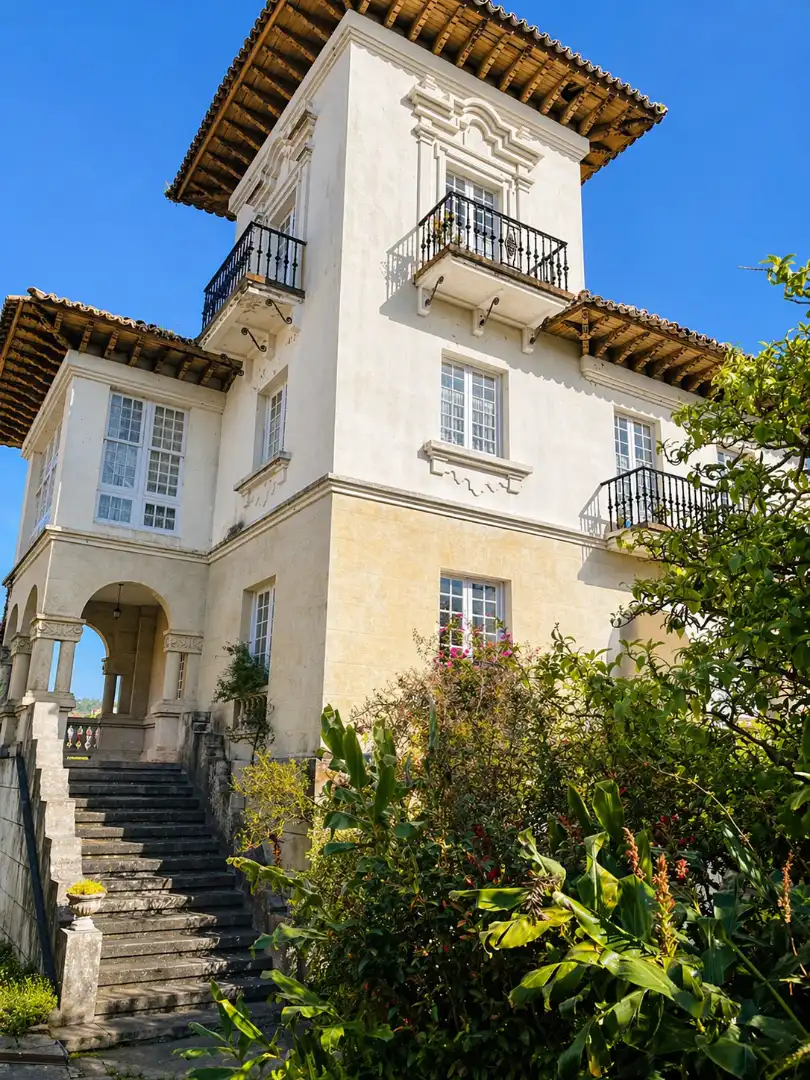 Exterior view of Houses for sale in Cabanas  with Heating, Private garden and Parquet flooring