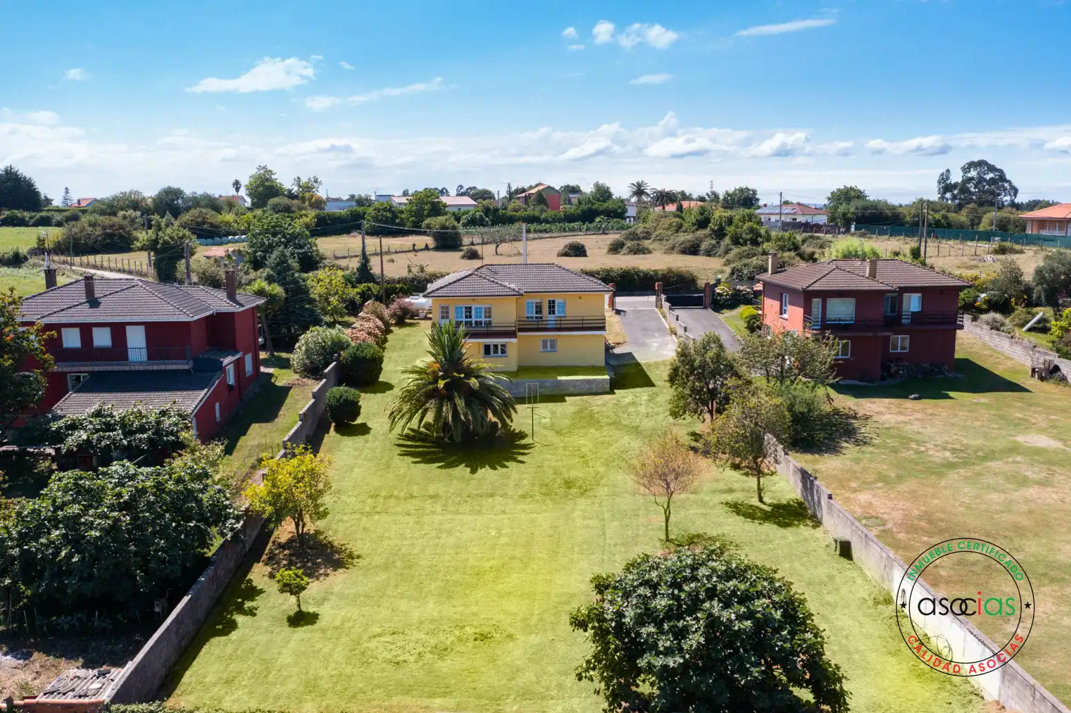 Exterior view of Houses for sale in Gijón   with Heating, Private garden and Terrace