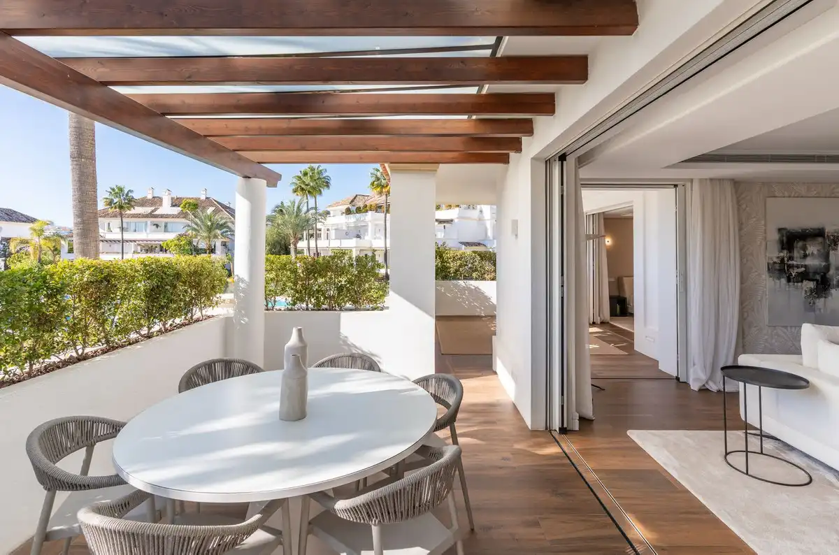 Terraza de Apartamento en venta en Milla de Oro