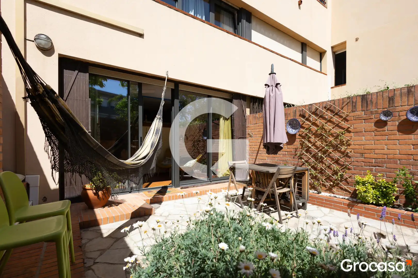 Terraza de Dúplex en venta en Barcelona con Aire acondicionado, Calefacción y Jardín privado