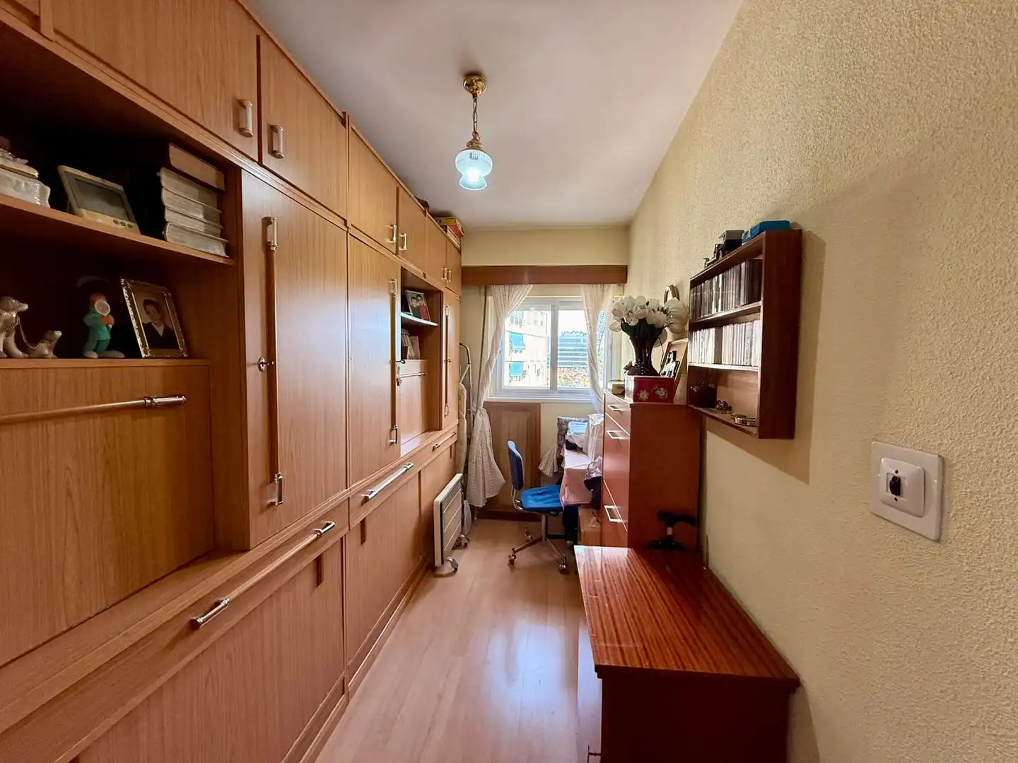 Bedroom of Flat for sale in Madrid  with Heating, Terrace and Furnished