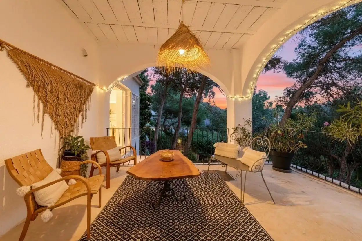 Terraza de Casa o chalet en venta en Gandia con Jardín privado, Terraza y Piscina