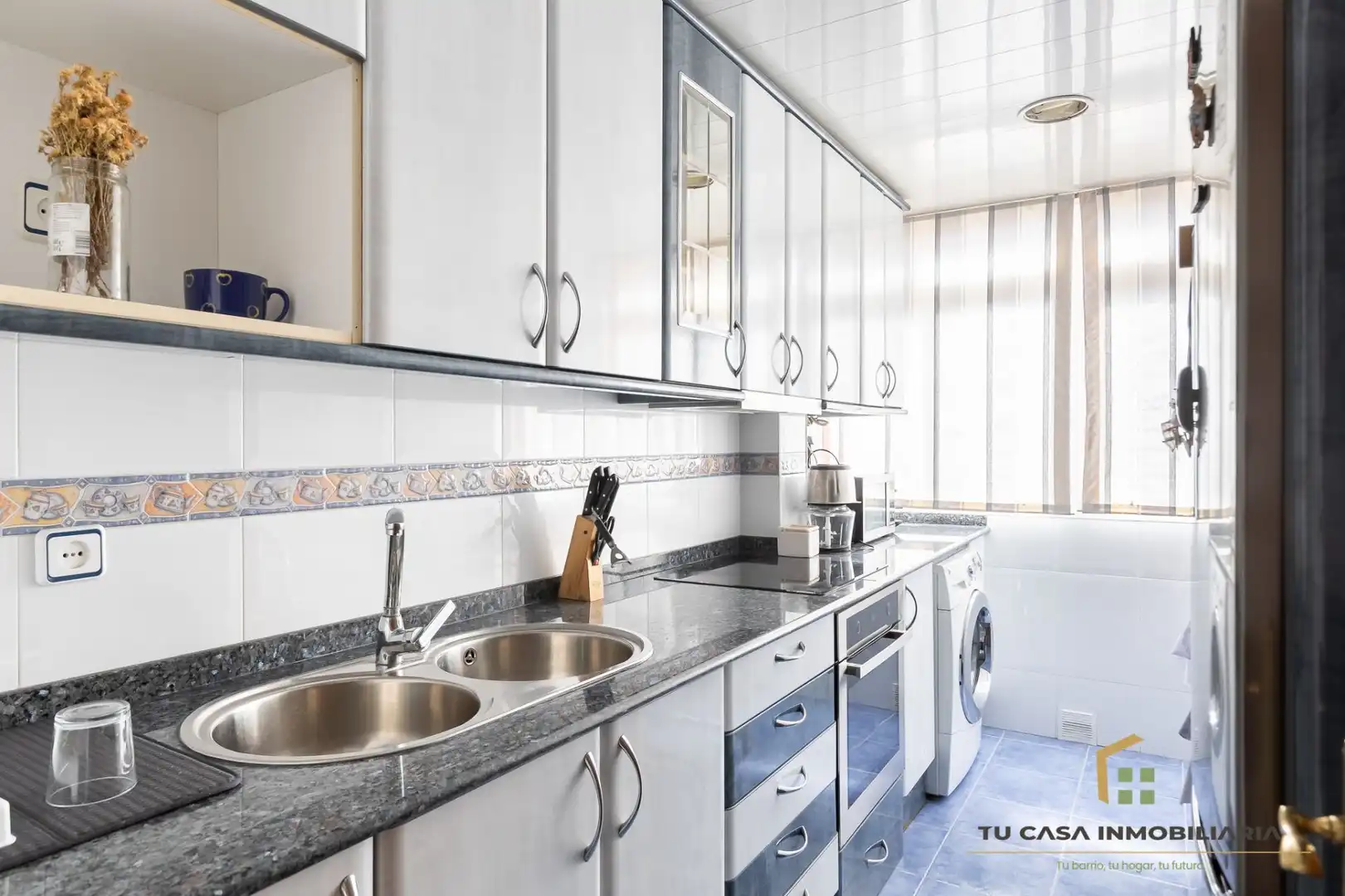 Kitchen of Apartments for sale in Badalona  with Air Conditioner and Heating