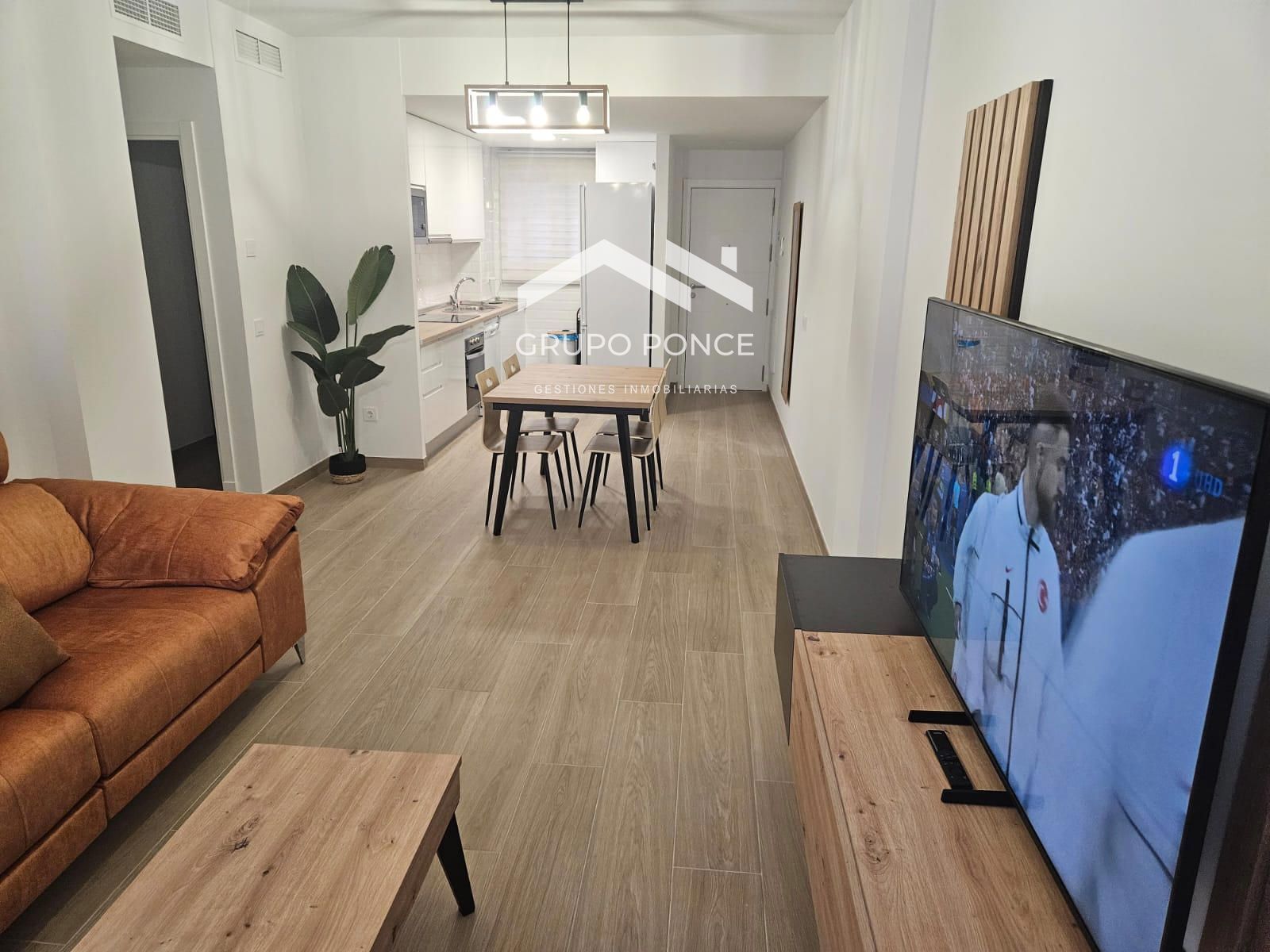 Sala d'estar de Pis en venda en Chipiona amb Jardí privat, Terrassa i Traster