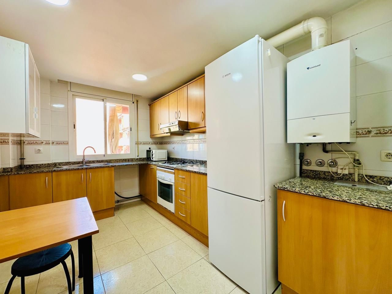 Kitchen of Duplex for sale in Castelldefels  with Air Conditioner, Private garden and Parquet flooring