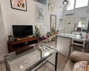 Living room of Apartment to rent in Málaga Capital  with Air Conditioner