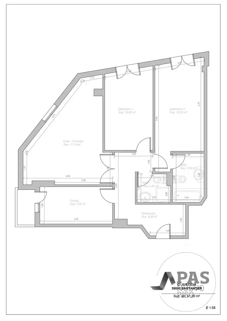 Flat for sale in Calle Justicia, Cuatro Caminos
