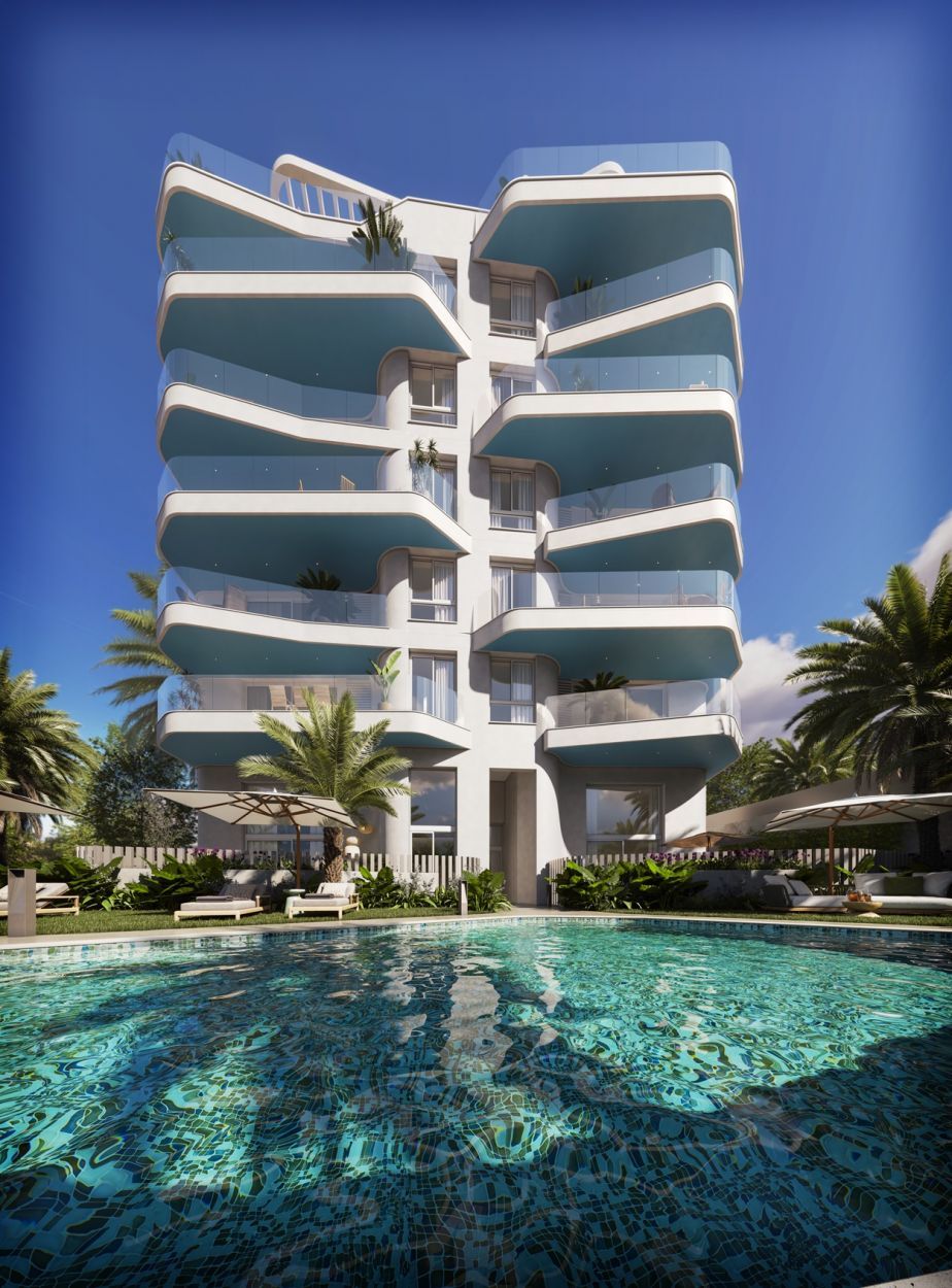 Vista exterior de Planta baixa en venda en Villajoyosa / La Vila Joiosa amb Piscina comunitària