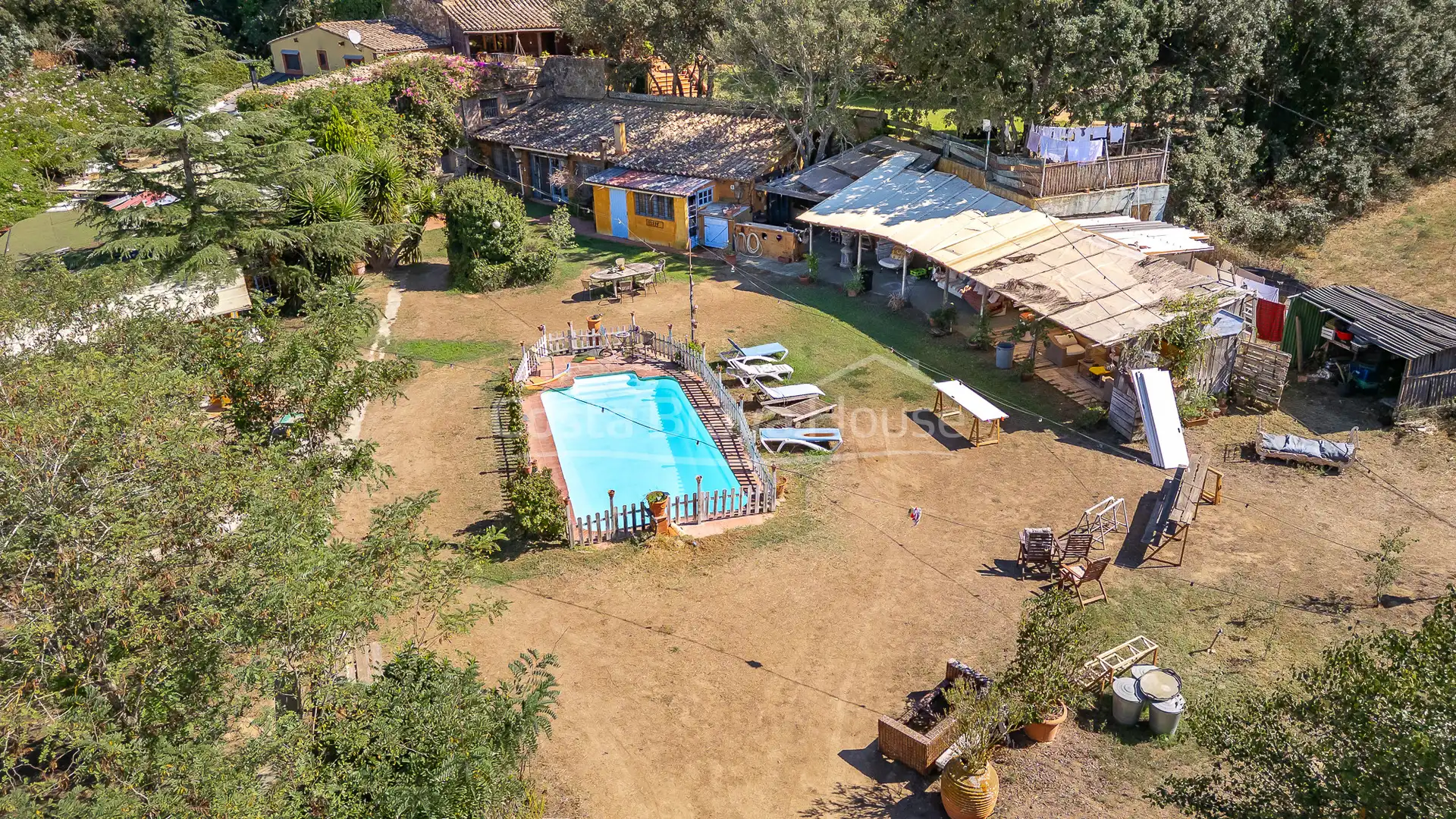 Casa rústica amb piscina en venda a Paratge Ermedàs, imagen 44