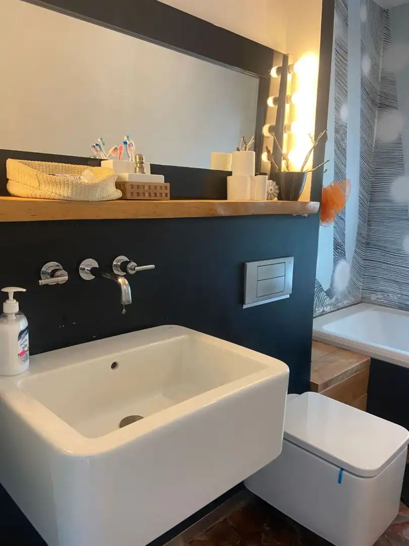 Baño de Casa o chalet en venta en Almagro con Aire acondicionado, Calefacción y Jardín privado