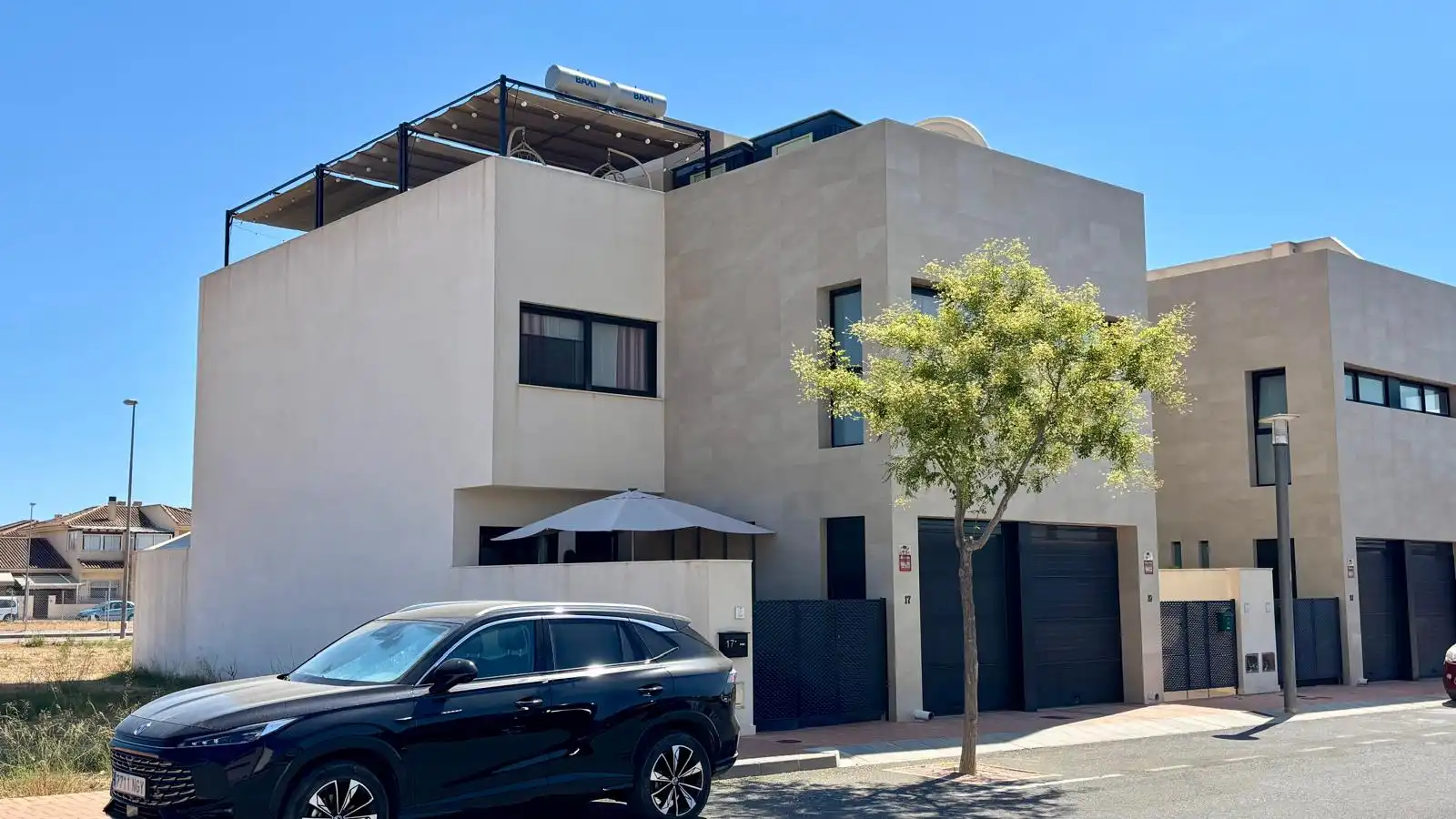 Vista exterior de Casa adosada en venta en Torre-Pacheco con Aire acondicionado, Calefacción y Terraza