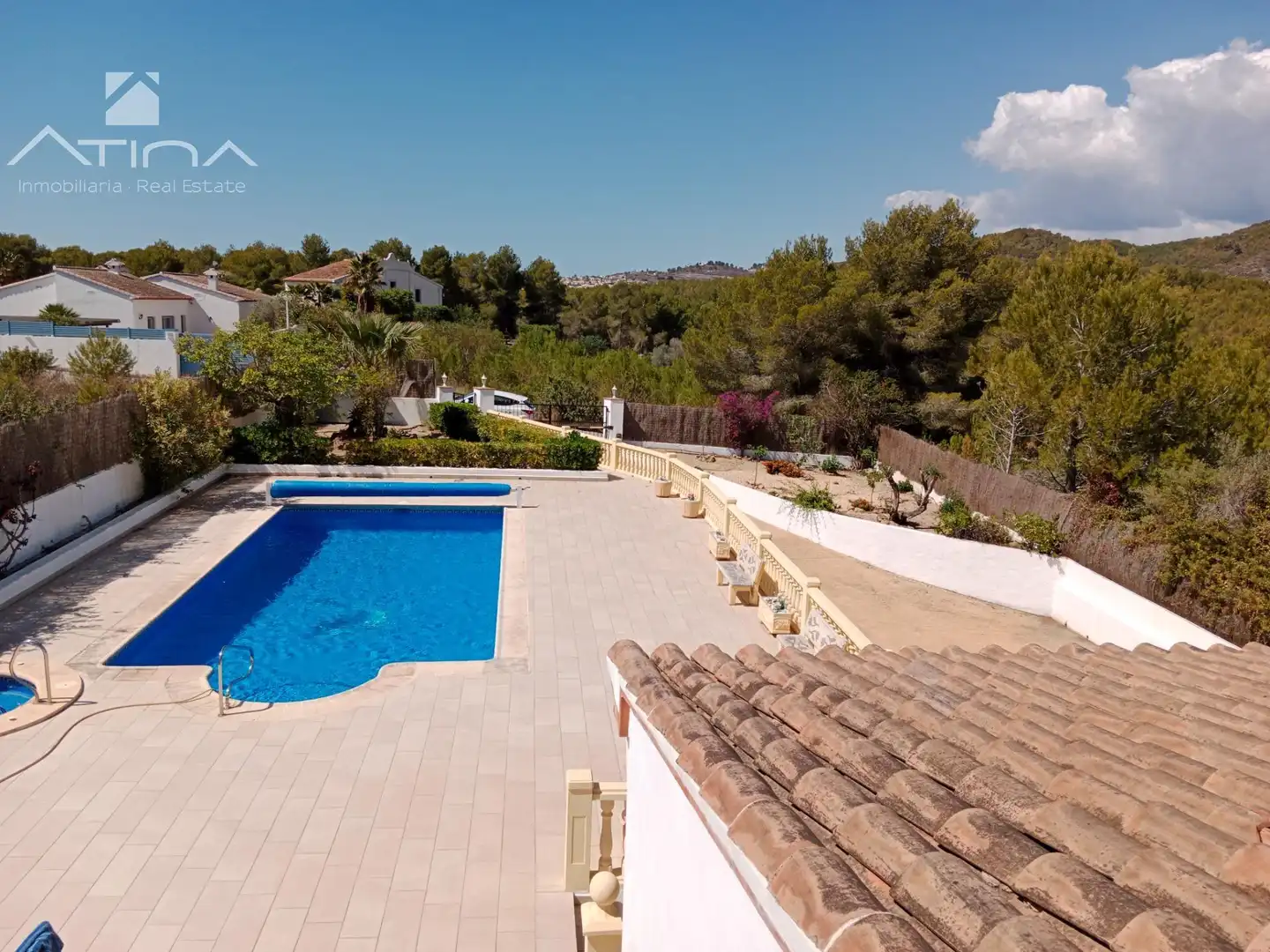 Swimming pool of Houses for sale in Jávea / Xàbia  with Air Conditioner, Heating and Private garden