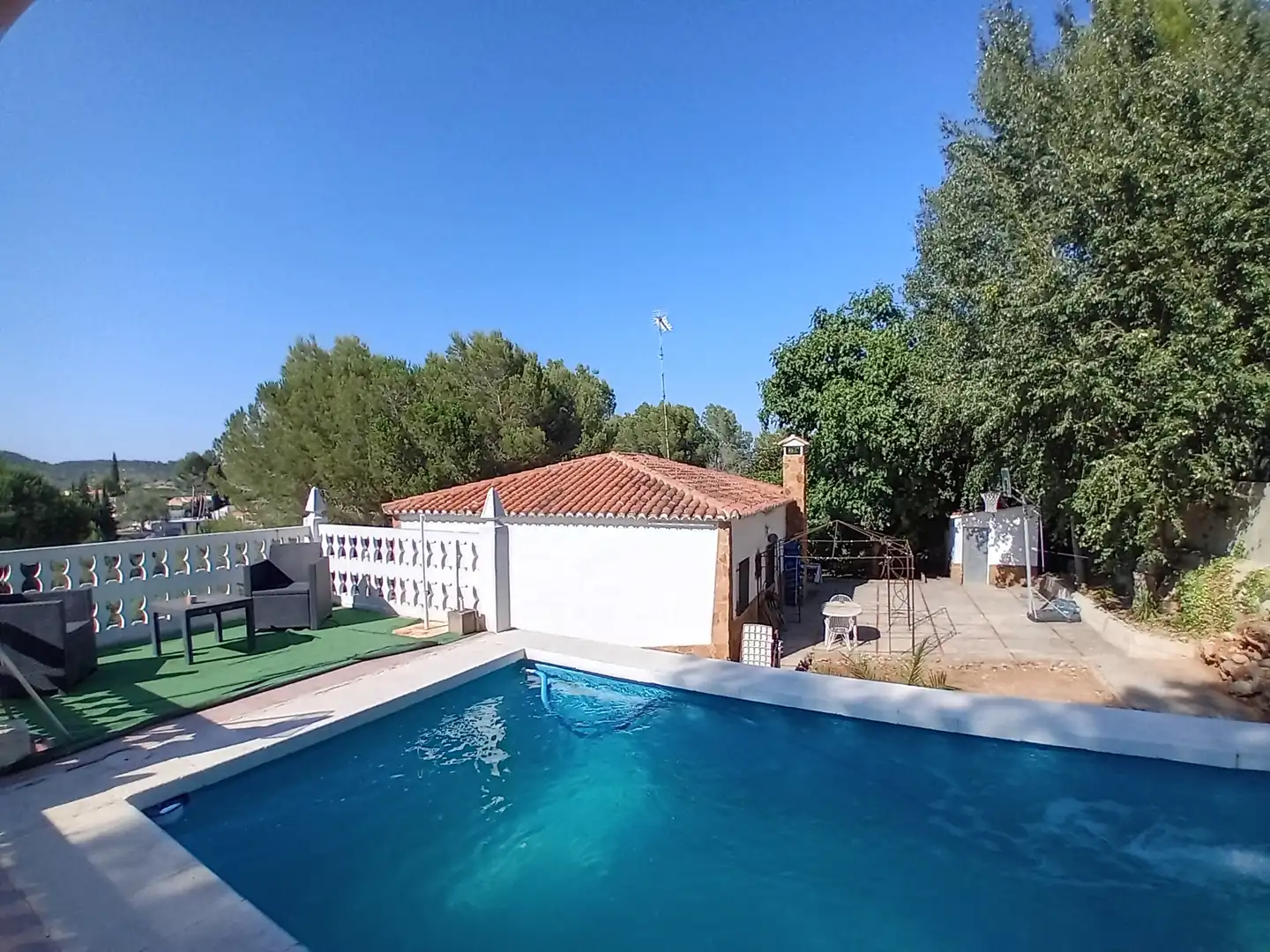 Piscina de Casa o chalet en venta en Godelleta con Jardín privado, Terraza y Piscina