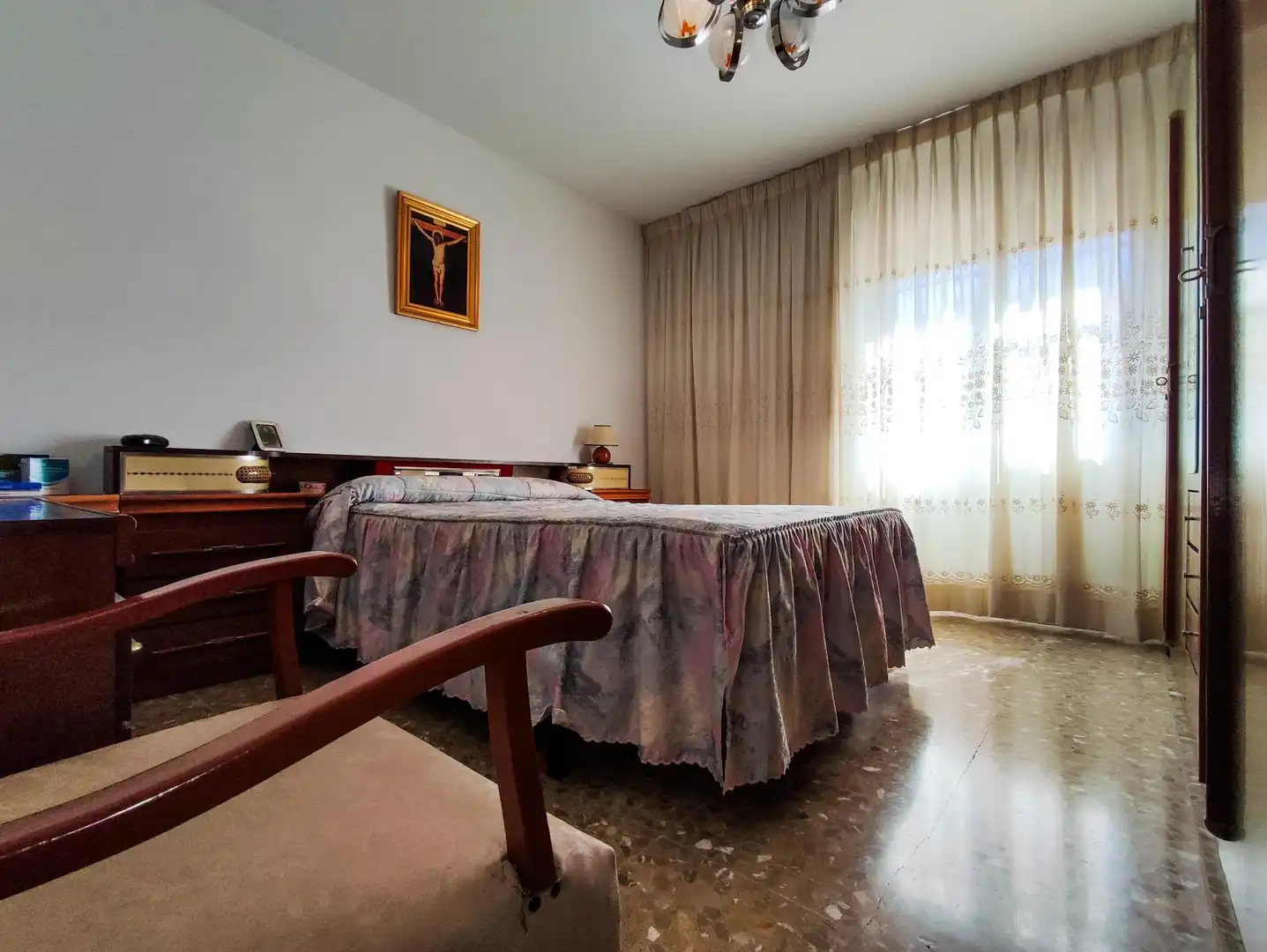 Bedroom of Flat for sale in Argamasilla de Calatrava  with Air Conditioner, Heating and Storage room