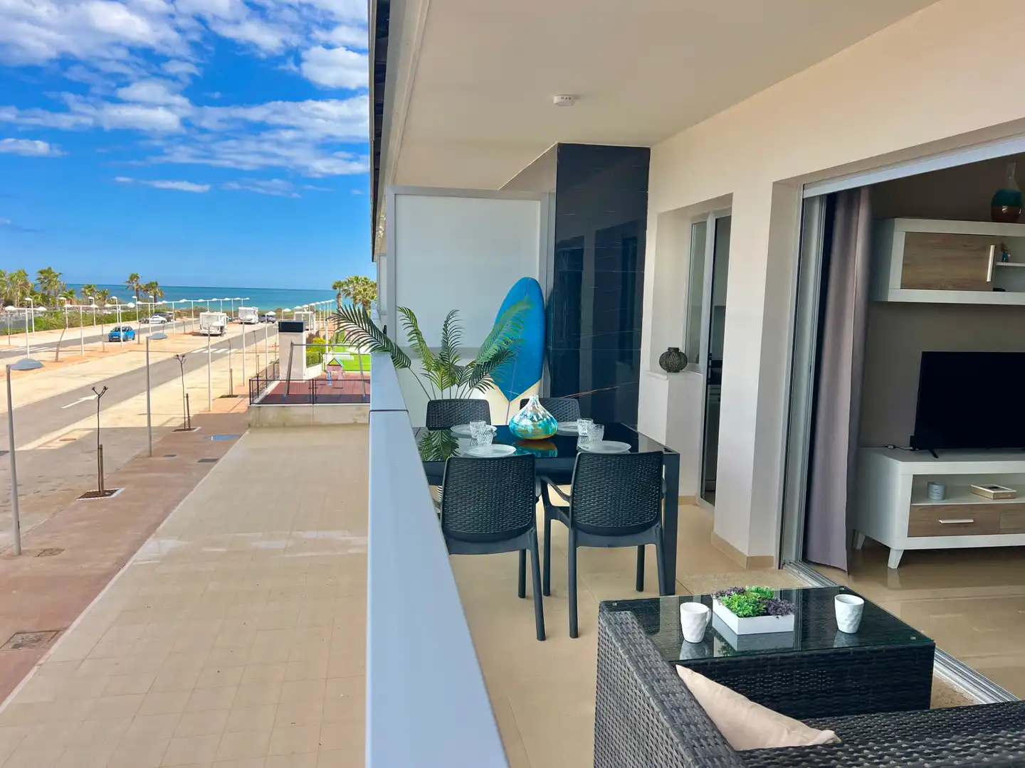 Terrace of Apartments for sale in Torre la Sal