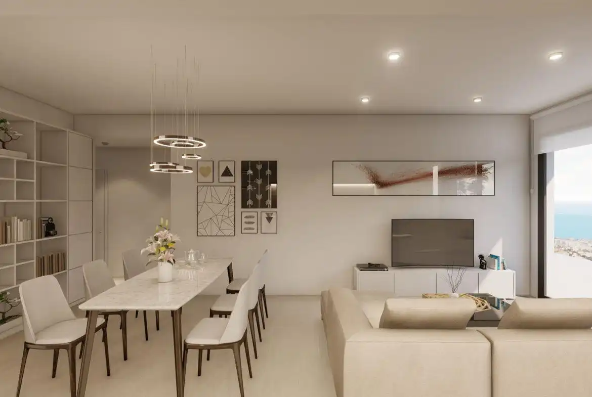 Living room of Attic for sale in Benalmádena  with Air Conditioner, Heating and Terrace
