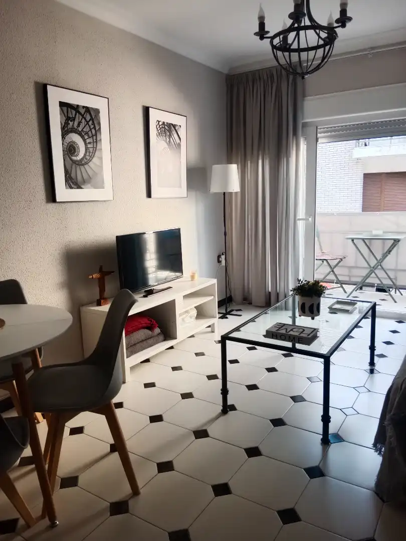 Sala de estar de Piso de alquiler en Coria del Río con Aire acondicionado, Amueblado y Horno