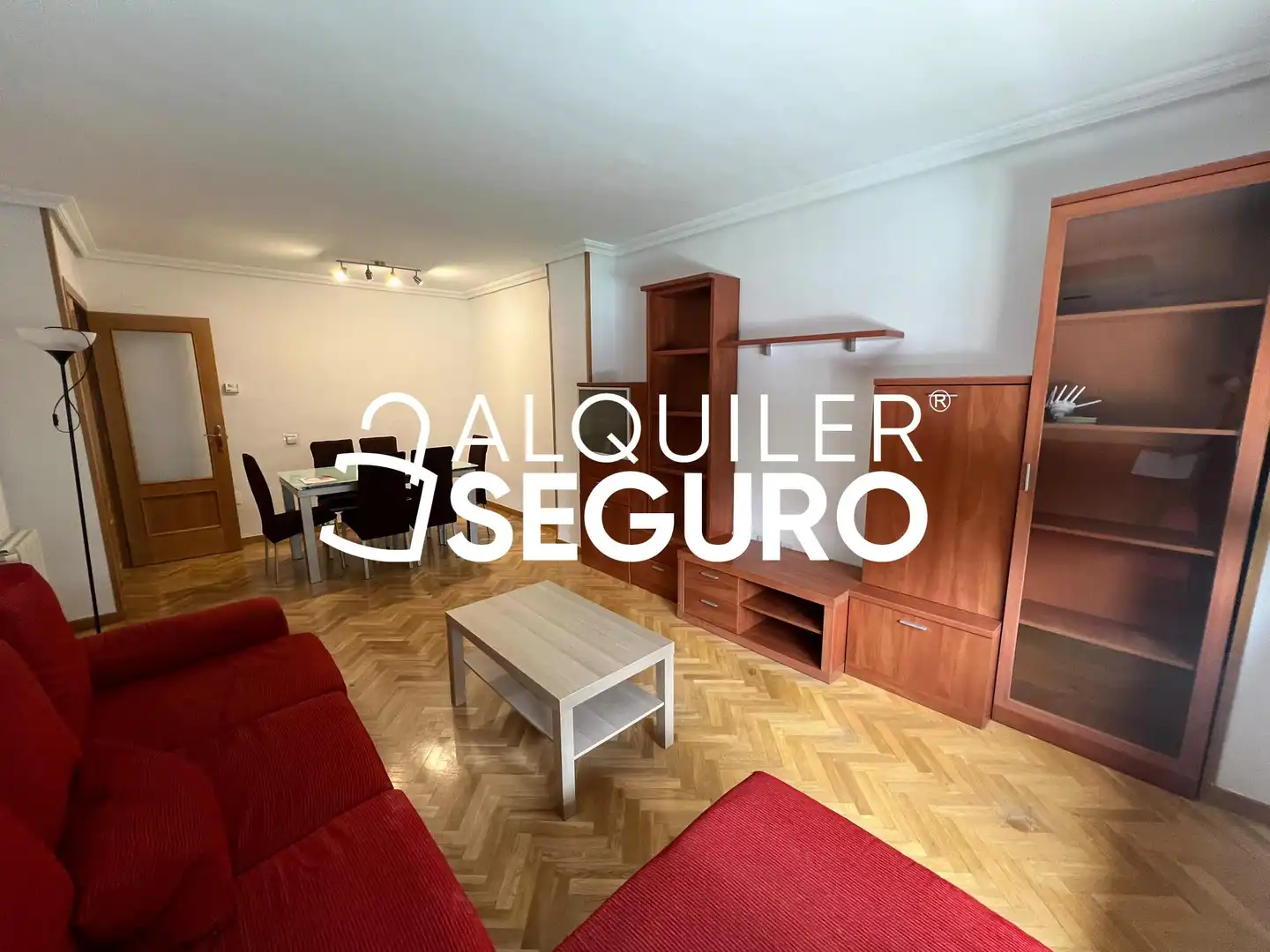 Living room of Flat for rent in Tres Cantos  with Air Conditioner, Heating and Swimming Pool