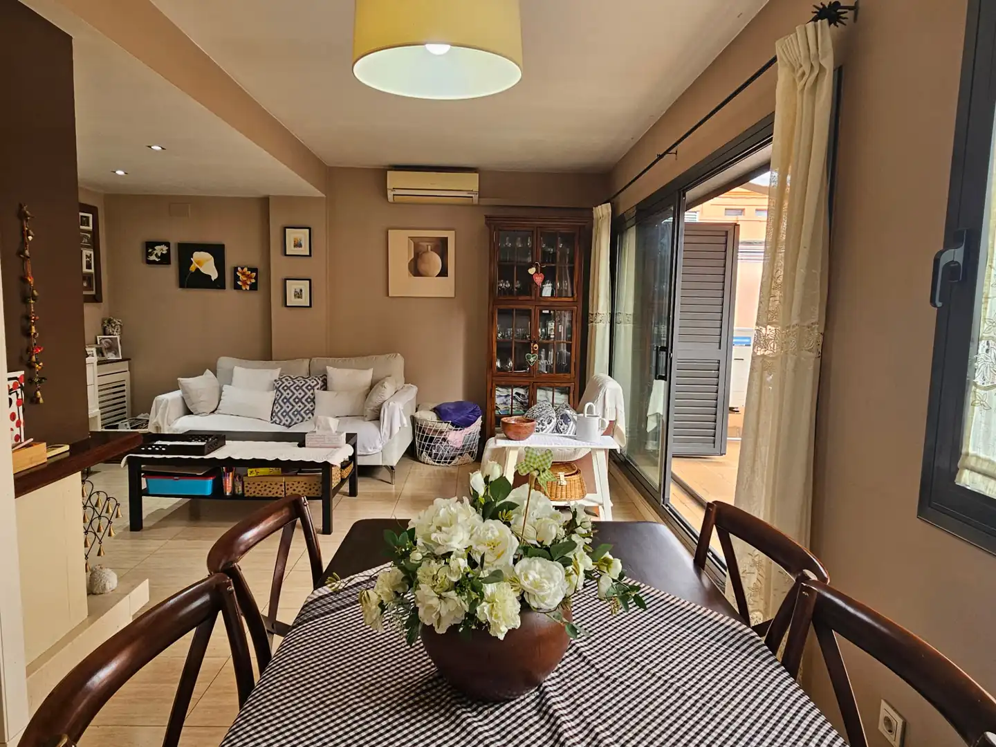 Sala de estar de Ático en venta en Sabadell con Aire acondicionado, Calefacción y Parquet