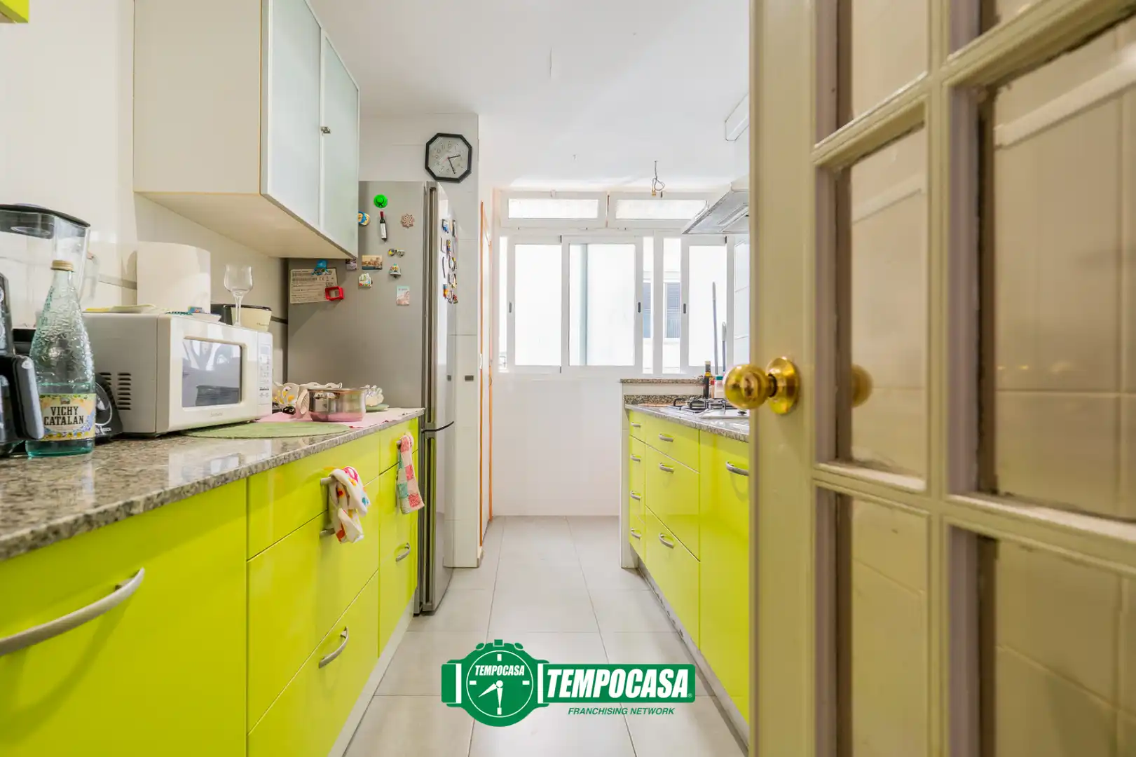 Kitchen of Flat for sale in Valencia  with Air Conditioner
