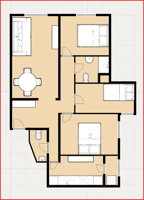 Piso en venta en Barcelona con Parquet y Horno