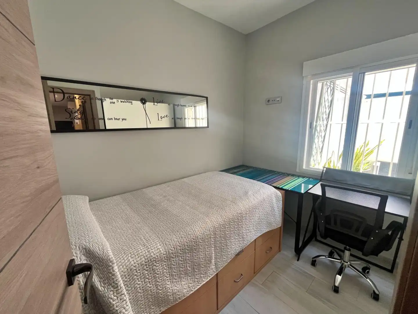 Schlafzimmer von Wohnung zum Verkauf in Málaga mit Klimaanlage und Möbliert