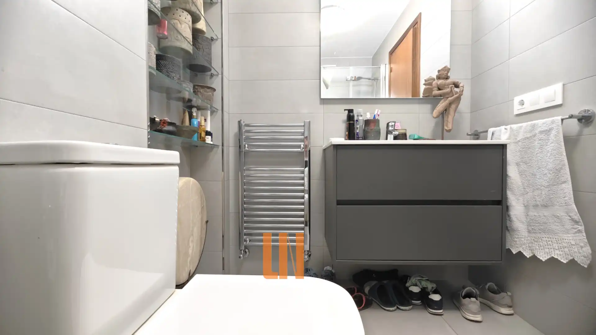 Baño de Piso en venta en A Coruña Capital  con Calefacción, Parquet y Trastero