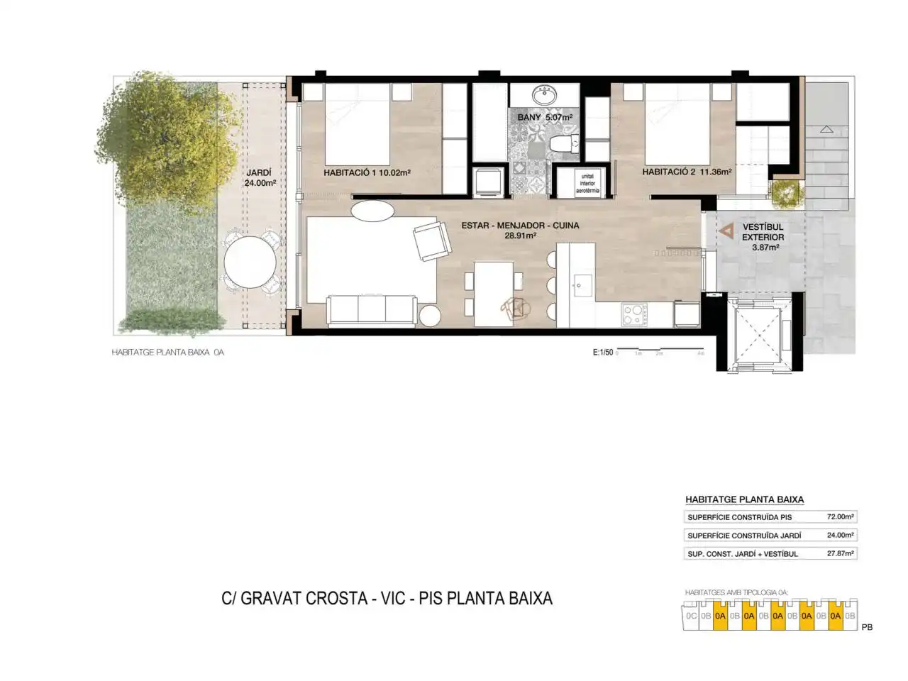 Appartement avec jardin à vendre à Calle Gravat Crosta, imagen 19