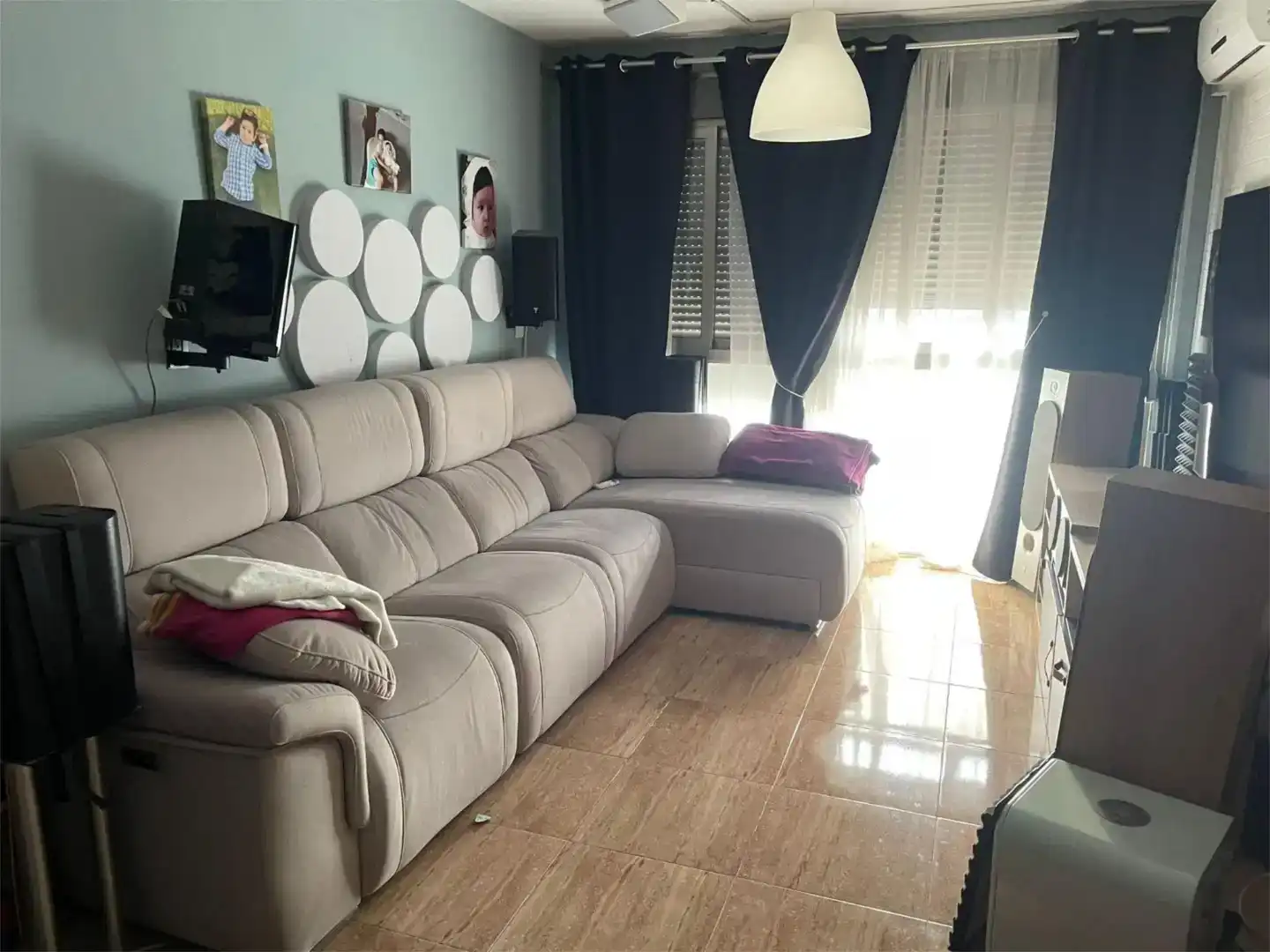 Sala de estar de Dúplex en venta en Ceutí con Aire acondicionado y Balcón