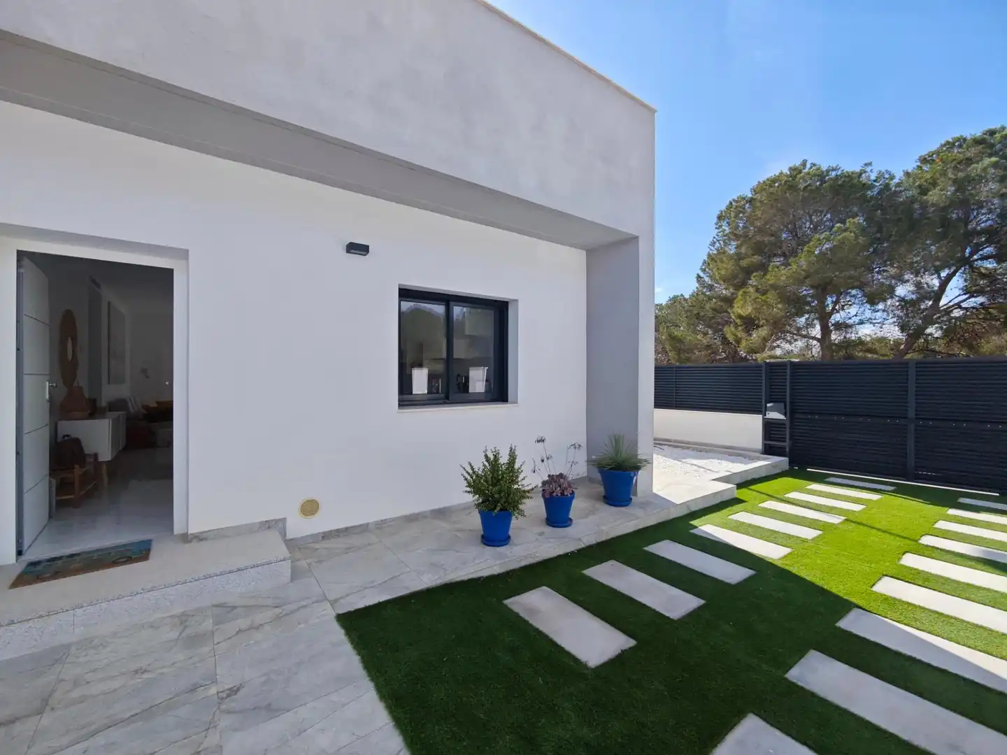 Jardín de Casa o chalet en venta en Pilar de la Horadada con Calefacción, Jardín privado y Terraza