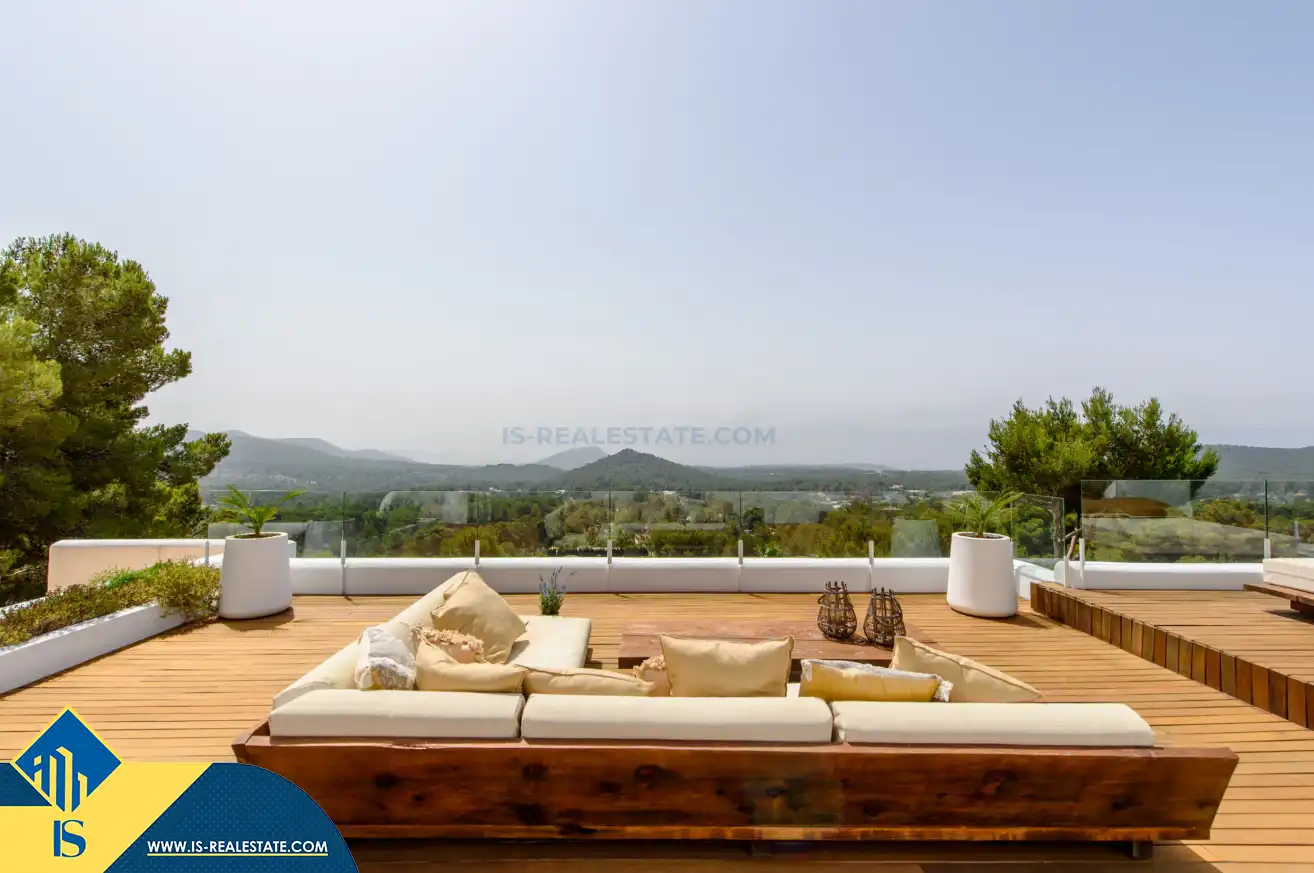 Terraza de Casa o chalet en venta en Sant Josep de sa Talaia con Aire acondicionado, Calefacción y Jardín privado