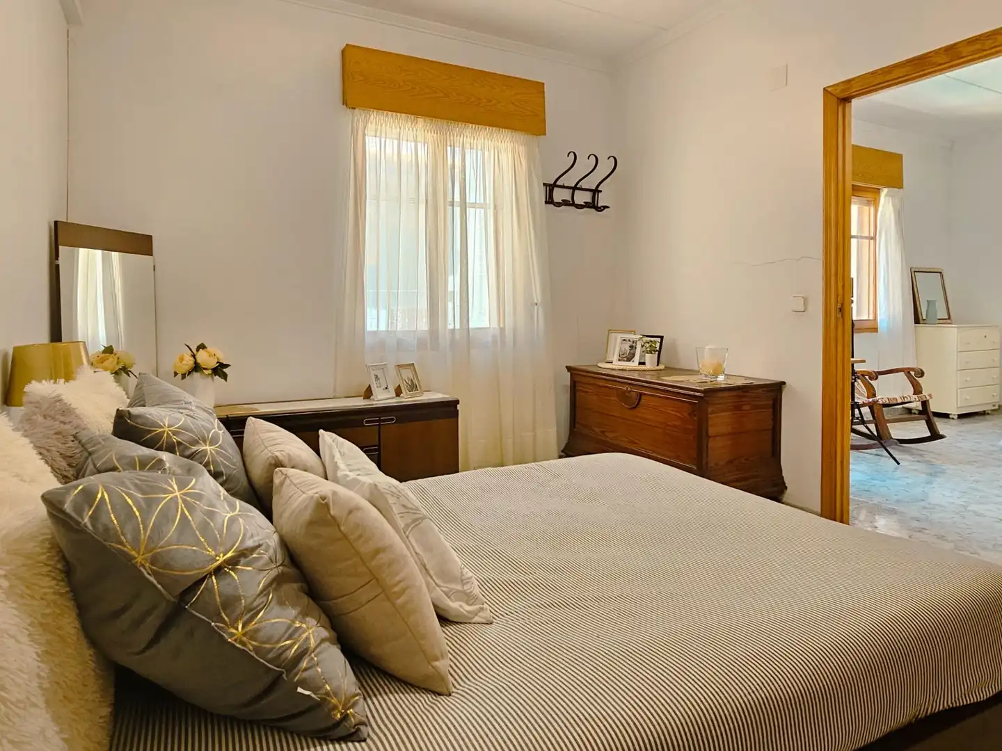 Habitación de Finca rústica en venta en La Llosa de Ranes con Aire acondicionado, Jardín privado y Terraza