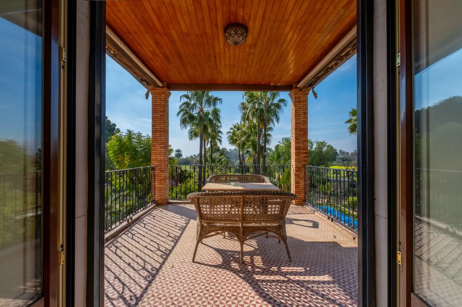 Terraza de Casa o chalet en venta en Elche / Elx con Aire acondicionado, Calefacción y Jardín privado
