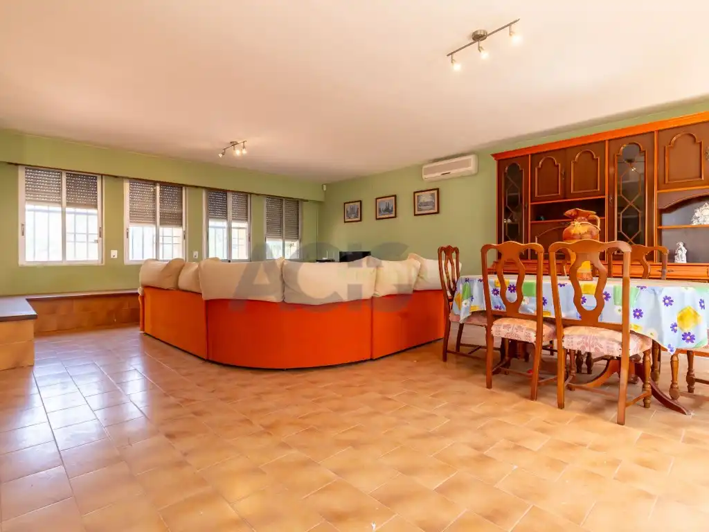 Sala de estar de Casa o chalet en venta en Alginet con Jardín privado, Terraza y Piscina