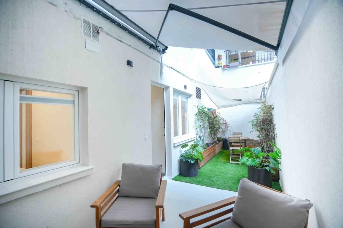 Terrace of Planta baja for sale in  Madrid Capital  with Air Conditioner, Heating and Terrace