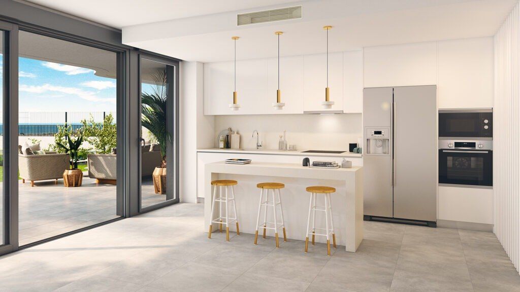 Kitchen of Planta baja for sale in Torremolinos  with Air Conditioner, Heating and Private garden