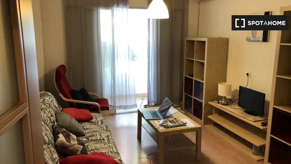 Sala d'estar de Pis de lloguer en Fuencarral - El Pardo