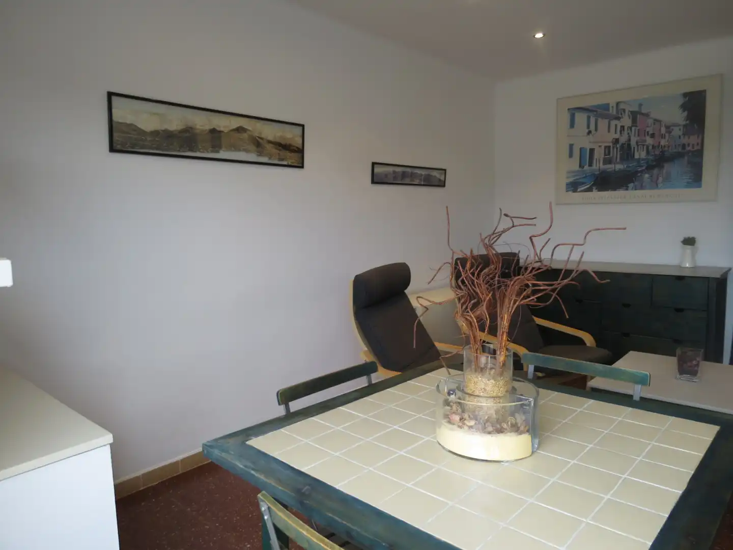 Comedor de Piso en venta en Sant Andreu de Llavaneres con Calefacción, Amueblado y Horno
