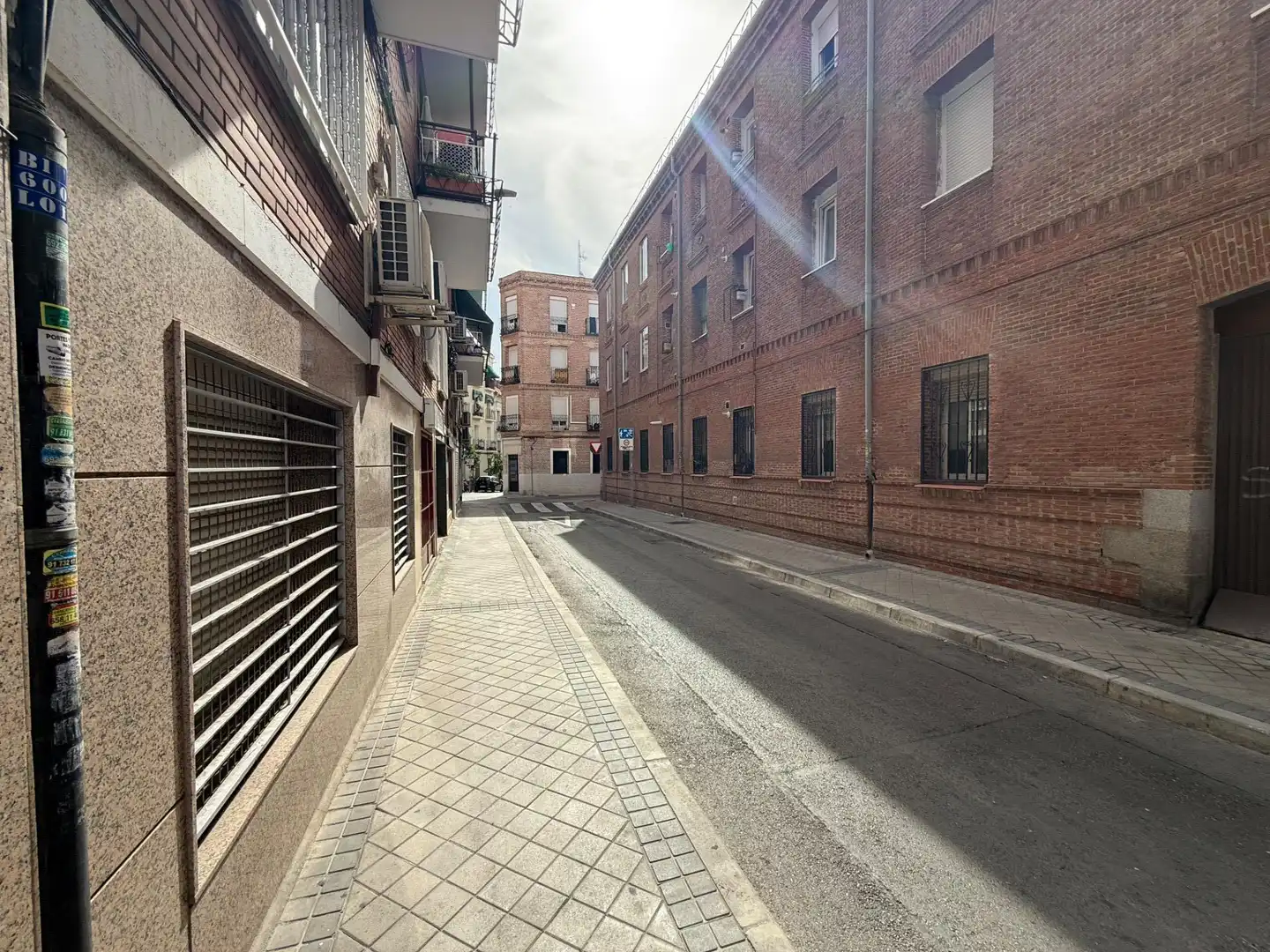 Vista exterior de Piso en venta en Madrid