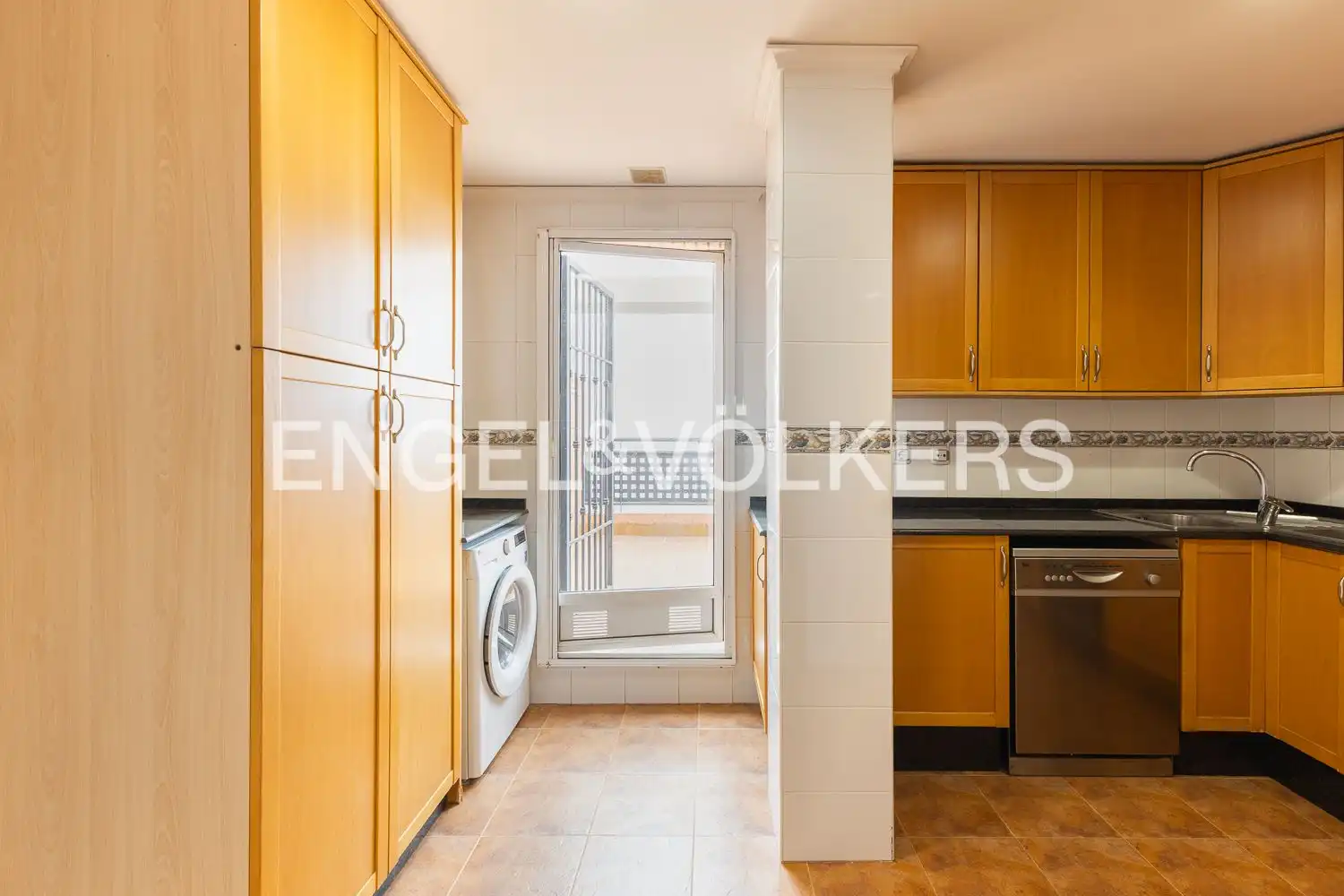 Cocina de Ático de alquiler en Sagunto / Sagunt con Aire acondicionado, Calefacción y Terraza