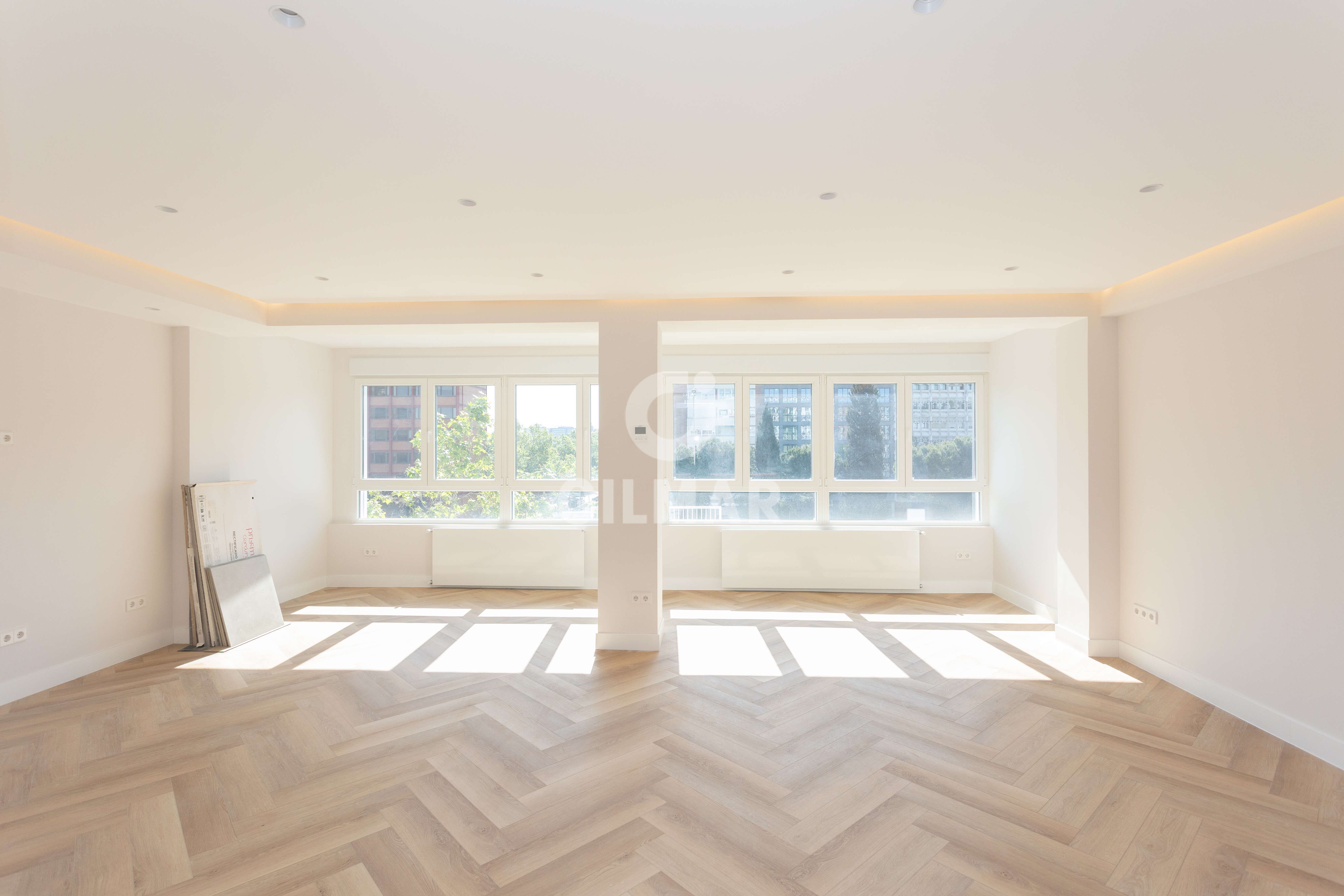 Bedroom of Flat for sale in  Madrid Capital  with Heating