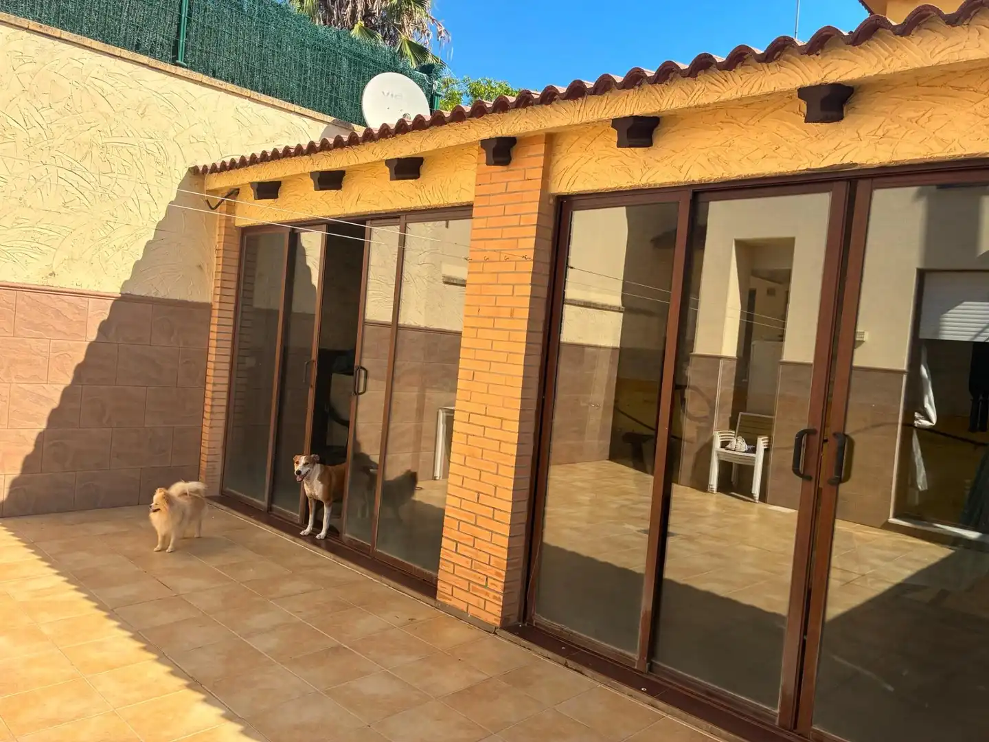Vista exterior de Casa adosada en venta en Gibraleón