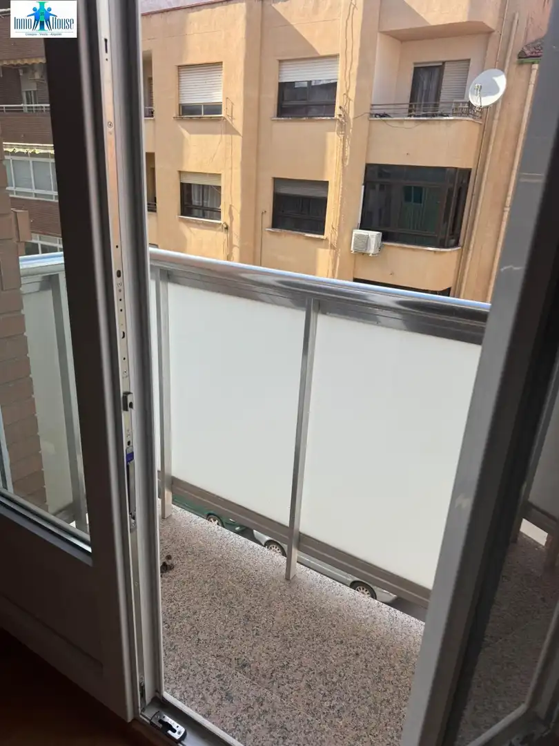 Balcony of Flat for sale in Albacete  with Air Conditioner, Heating and Storage room