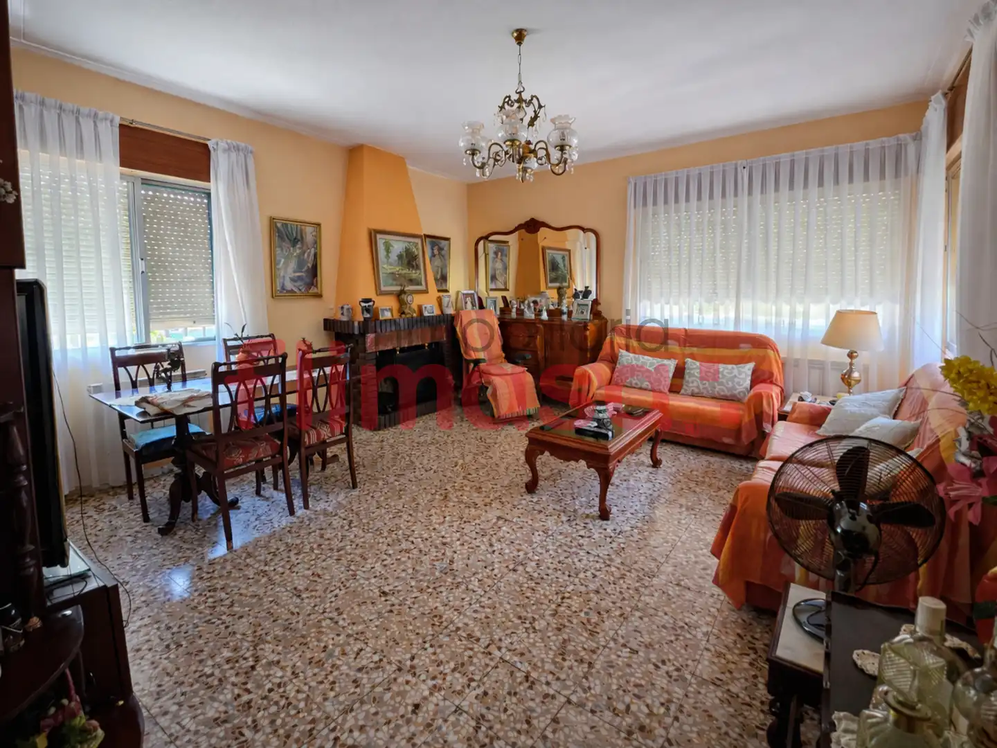 Living room of Houses for sale in Santa Cruz del Retamar  with Heating, Private garden and Terrace