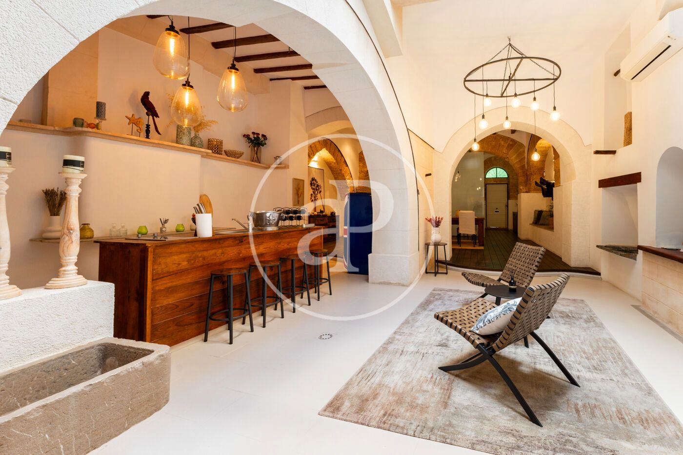 Sala d'estar de Casa o xalet en venda en  Palma de Mallorca amb Aire condicionat, Calefacció i Terrassa