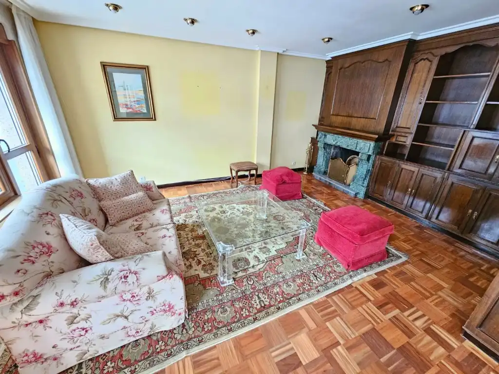 Sala de estar de Piso en venta en Avilés
