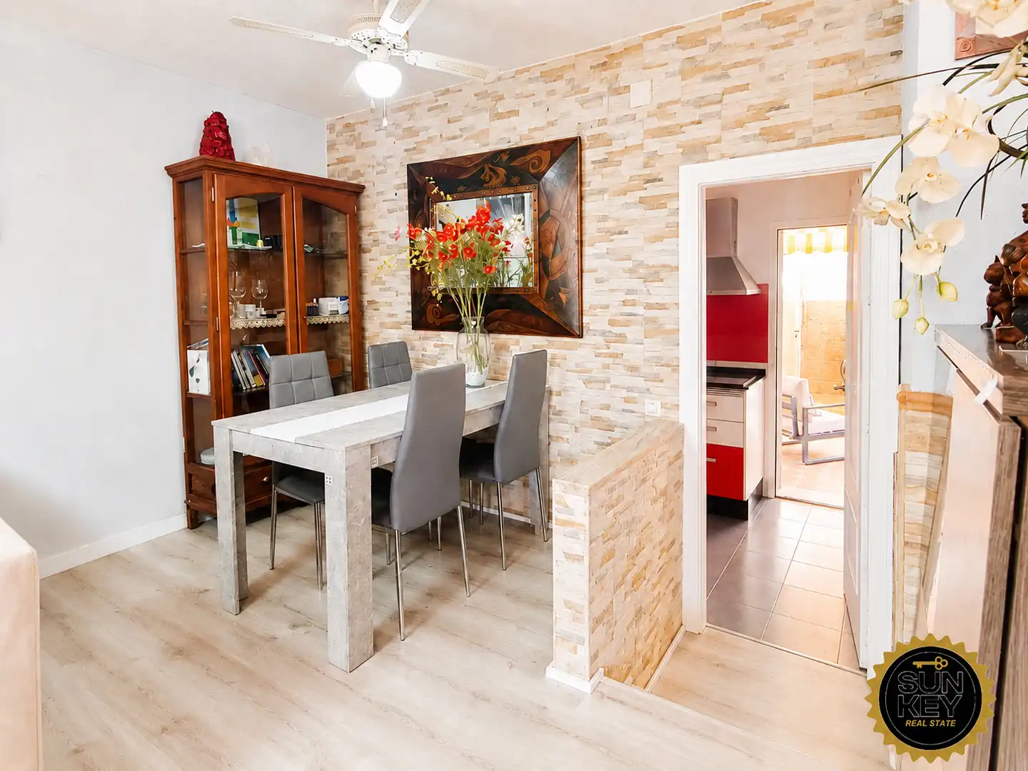 Esszimmer von Maisonette zum Verkauf in Mazarrón mit Möbliert